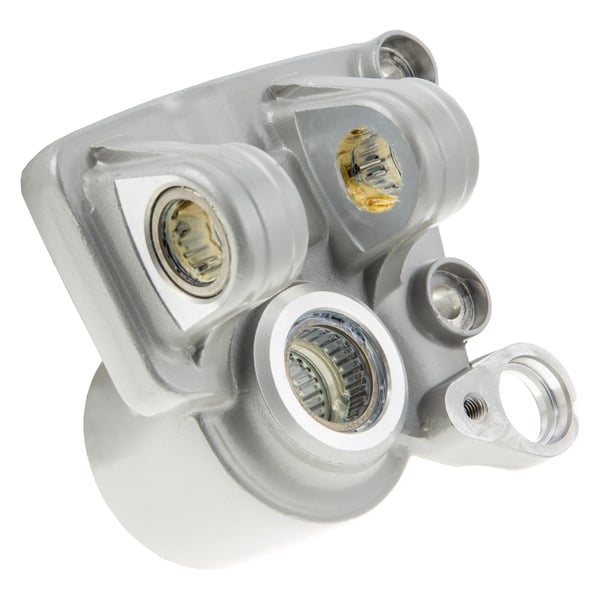 Achsaufnahme PIAGGIO- Bremszange-Stossd�mpfer vorne- 6691285 f�r Vespa Primavera-Sprint 50-150ccm