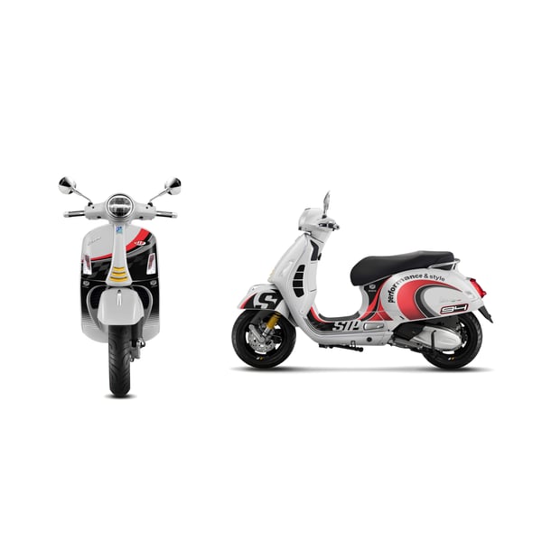 Aufkleberdekorset SIP f�r Vespa GTS-GTS Super-GTV 125-310ccm