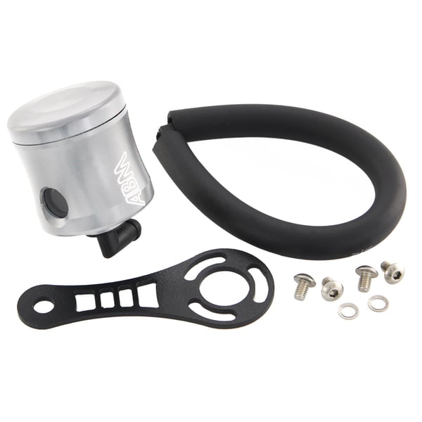 Ausgleichsbeh�lter extern ABM f�r Bremsleitung-Druckgeber silber 