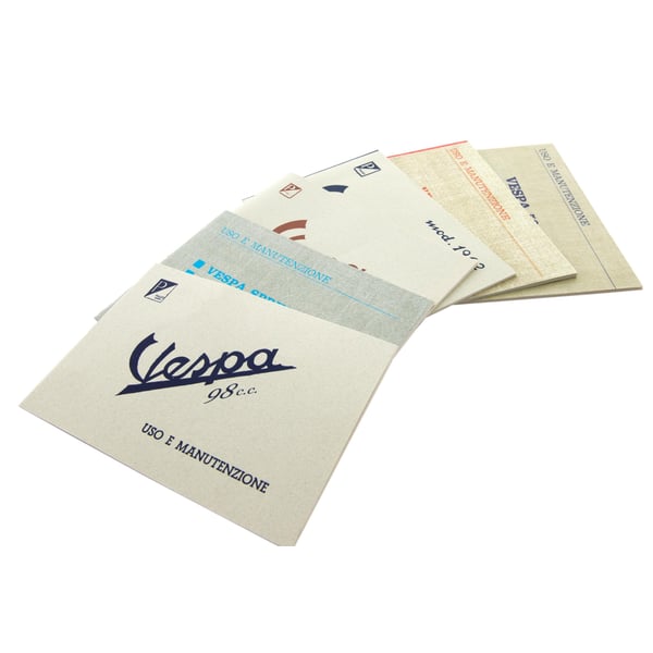 Bedienungsanleitung f�r Vespa 180 Rally PIAGGIO 1968 f�r Vespa 180 Rally