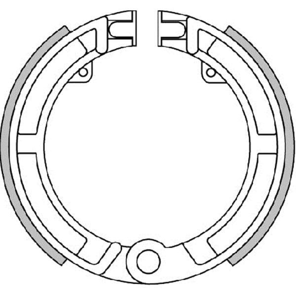 Bremsbacken POLINI- 8-9-10- vorne- 18020 - 2665064 f�r Vespa 50 Special V5B1-4T-SR-SS-90 R-SS-100 2-125-PV-ET3-P80-E (FR)