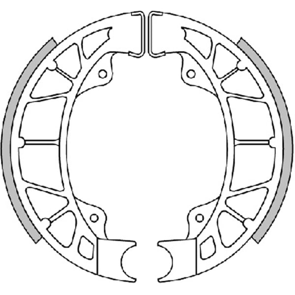 Bremsbacken POLINI T19 176-1284 