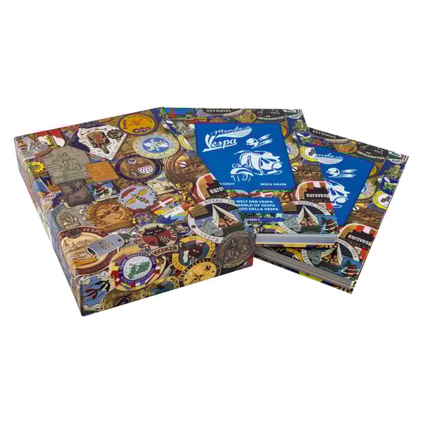 Buch Il mondo della Vespa - Die Welt der Vespa - the world of Vespa Robin Davy- Mika Hahn Band 1 + Band 2 