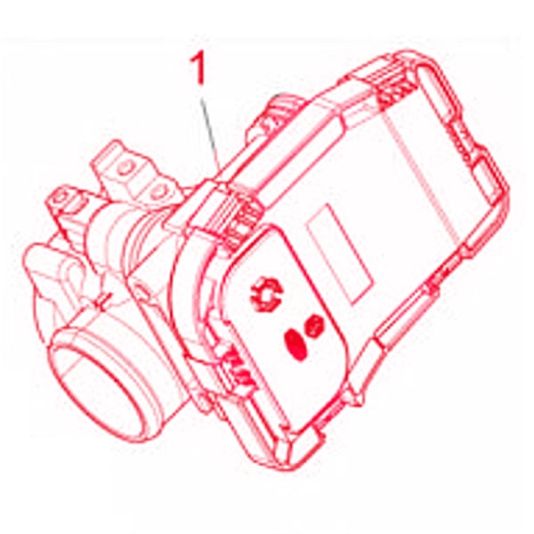 Drosselklappengeh�use PIAGGIO f�r PIAGGIO Beverly Sport Touring 350ccm 4T LC