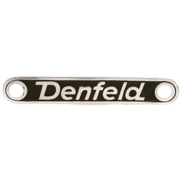 Emblem -Denfeld- fr Denfeld Sitzbank fr Vespa GS150 VD1-3- T2-4 fr Vespa GS150 VD1-3- T2-4