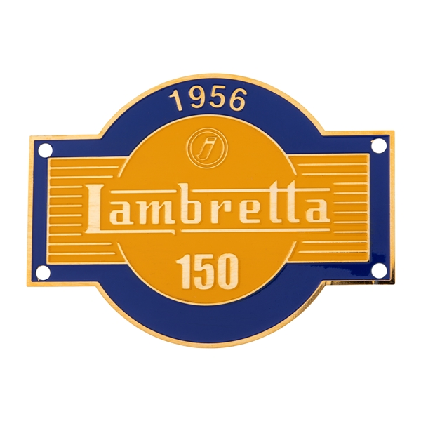 Emblem -j LAMBRETTA 150- fr Lambretta fr Lambretta