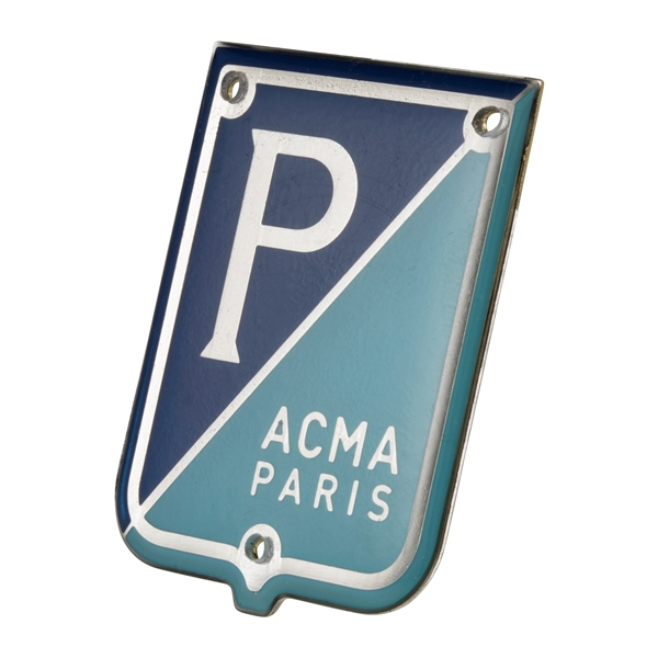 Emblem -PIAGGIO ACMA Paris- fr Vespa 125 -57-58-150 GL -57-58 fr Vespa 125 -57-58-150 GL -57-58