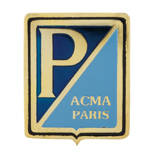 Emblem -PIAGGIO ACMA Paris- fr Vespa ACMA 125-150 GL fr Vespa ACMA 125-150 GL unter Fahrzeuge & Teile > Fahrzeugersatzteile & -zubehr > Motorradzubehr