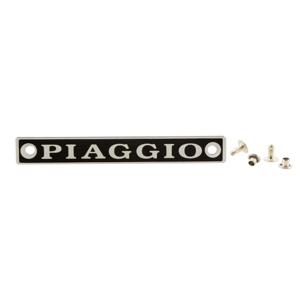 Emblem PIAGGIO Sitzbank f�r Vespa