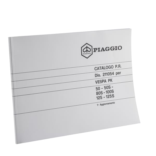 Ersatzteilkatalog Vespa PK 50-50S-80S-100S-125-125S 