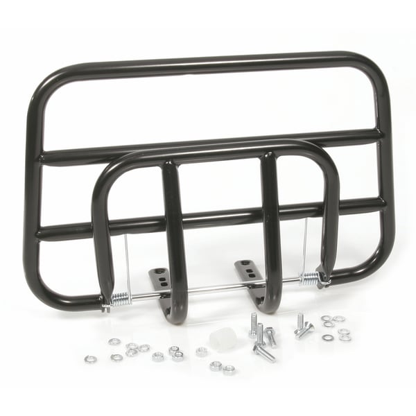 Erweiterungssatz LOGOSCOOTER f�r Top Case Tr�ger schwarz f�r Vespa LX-LXV-S 50-150ccm