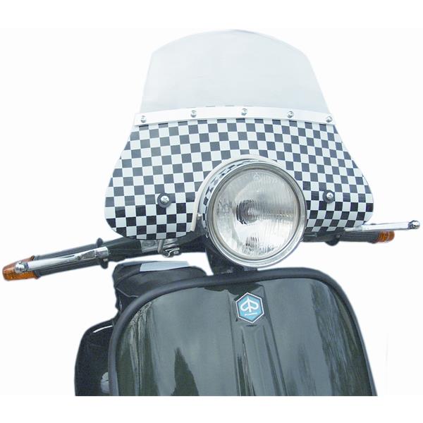 Flyscreen CUPPINI fr Vespa 125 GTR-TS-150 Sprint V-Rally-PX-PE fr Vespa 125 GTR-TS-150 Sprint V-Rally-PX-PE