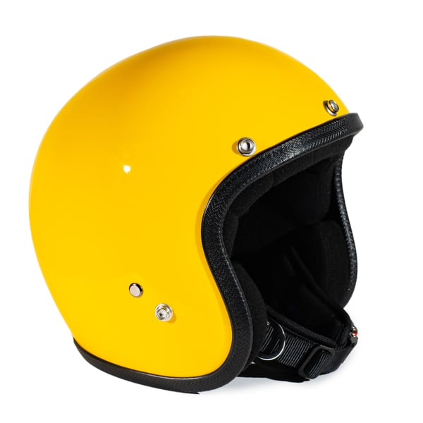 Helm 70-S PASTELLO Vintage- gelb- Gr- M- 57-58 Jethelm