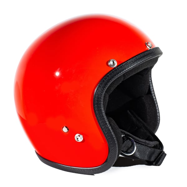 Helm 70-S PASTELLO Vintage- rot- Gr- S- 55-56 Jethelm