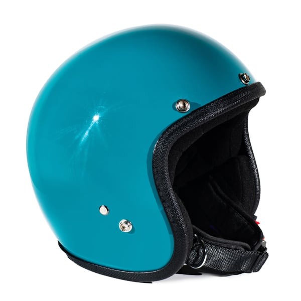 Helm 70-S PASTELLO Vintage- t�rkis- Gr- XXL- 63-64 Jethelm