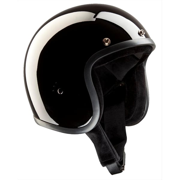 Helm BANDIT Classic Jet- schwarz-gl�nzend- Gr- XL Jethelm