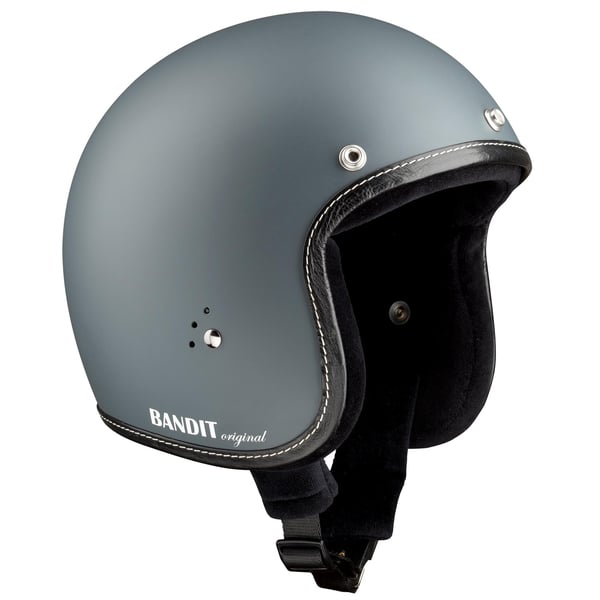 Helm BANDIT PREMIUM- grau matt- Gr- XS- 53-54cm Jethelm