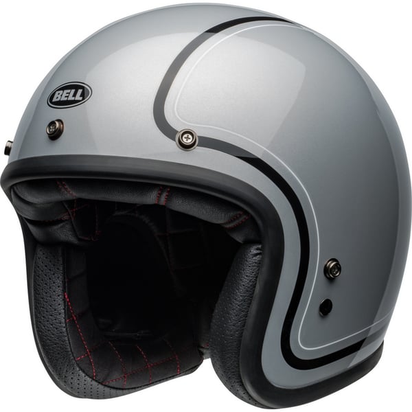 Helm BELL Custom 500 Chief- grau-schwarz- Gr- M- 57-58cm Jethelm