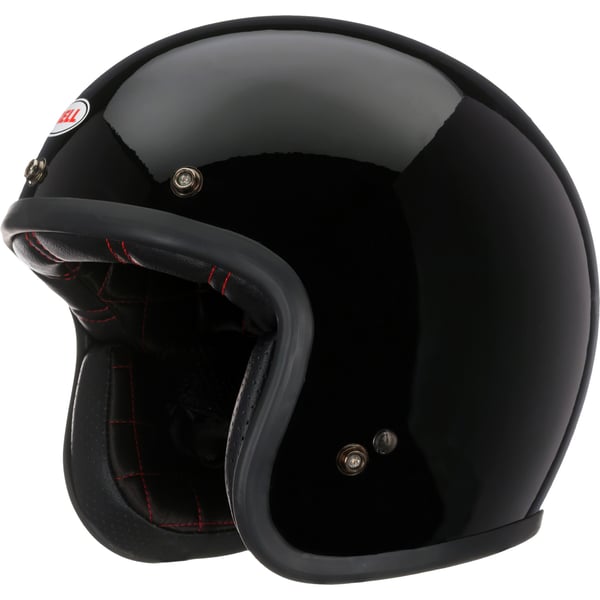 Helm BELL Custom 500- schwarz-gl�nzend- Gr- S- 55-56cm Jethelm