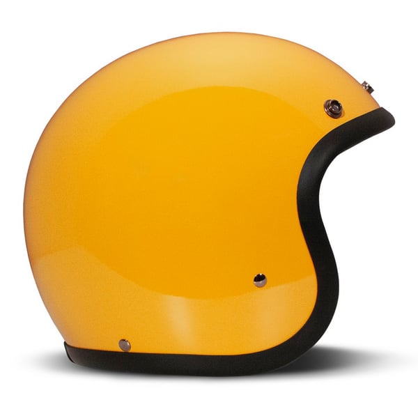 Helm DMD RETRO- gelb gl�nzend- Gr- XS- 54cm Jethelm