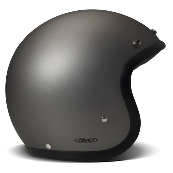 Helm DMD RETRO- grau matt- Gr- M- 56-57cm Jethelm