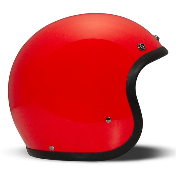 Helm DMD RETRO- rot gl�nzend- Gr- XS- 54cm Jethelm