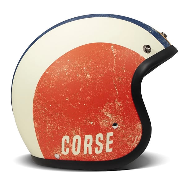 Helm DMD RETRO Squadra Corse- weiss matt- Gr- L- 58cm Jethelm