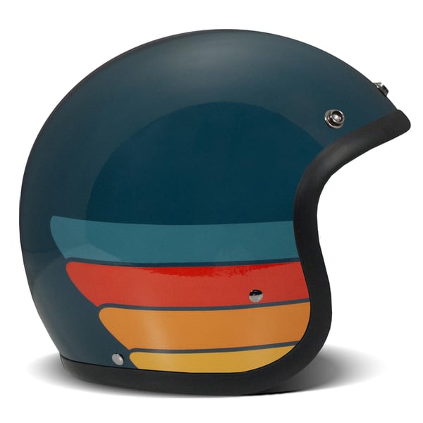 Helm DMD Vintage Petrolhead- petrol- Gr- L- 58cm Jethelm