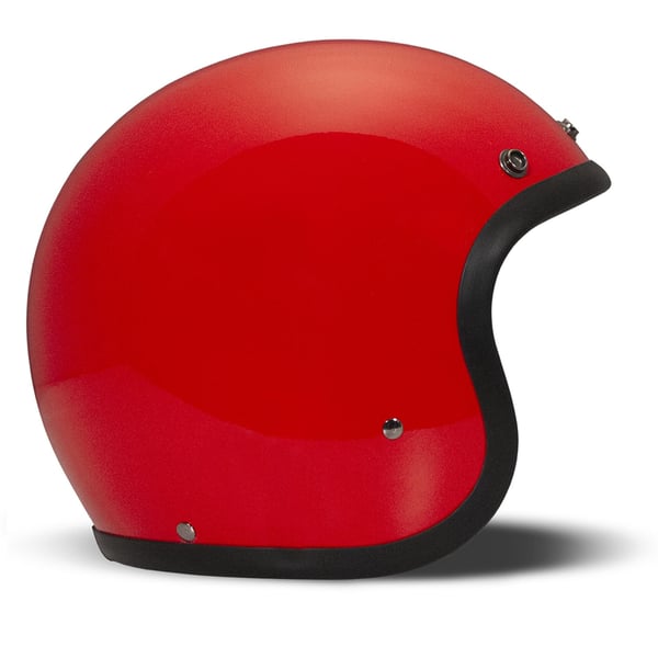 Helm DMD Vintage- rot gl�nzend- Gr- S- 55cm Jethelm