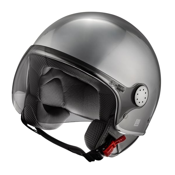 Helm PIAGGIO Vespa Visor 4-0 DEC- silber- Gr- XL- 61cm Jethelm