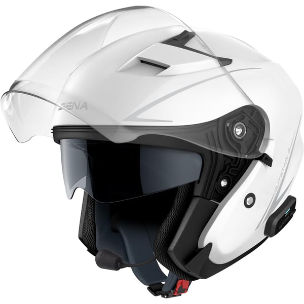 Helm SENA Outstar S smart- weiss gl�nzend- Gr- S- 57-58cm Jethelm