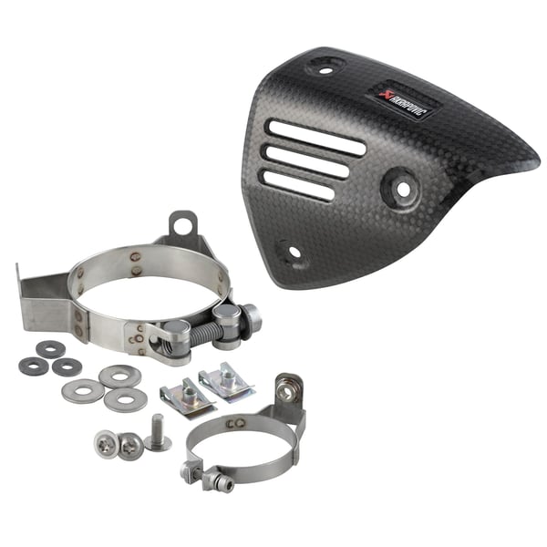 Hitzeschild AKRAPOVIC f�r Rennauspuff AKRAPOVIC- Kr�mmer f�r Vespa GTS-GTS Super-GTV-GT 60 250-300ccm