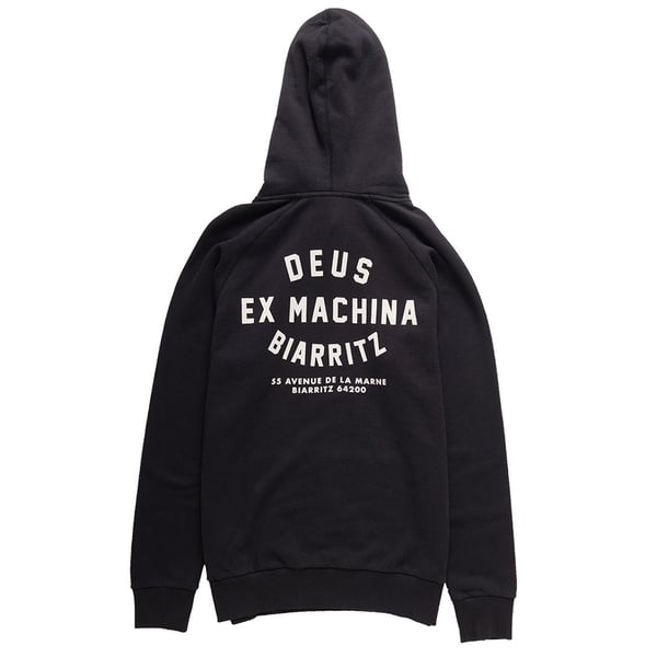 Kapuzen-Sweatshirt-Hoodie DEUS Biarritz Address Gr�sse: L f�r M�nner