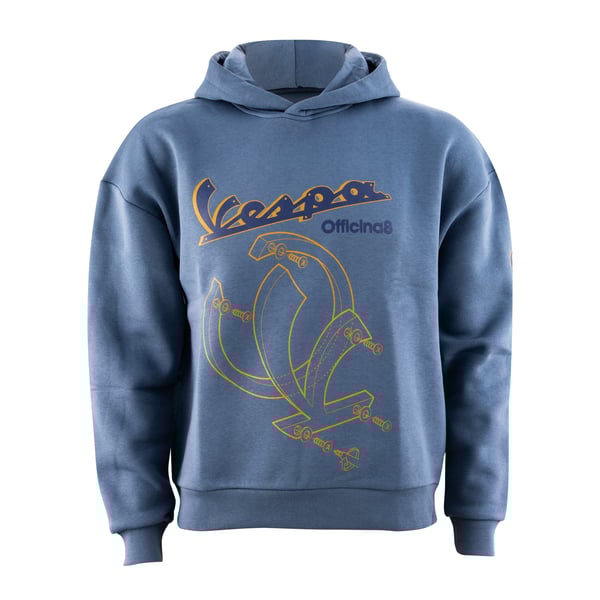 Kapuzen-Sweatshirt-Hoodie PIAGGIO Vespa Officina 8 Gr�sse: XXL f�r M�nner