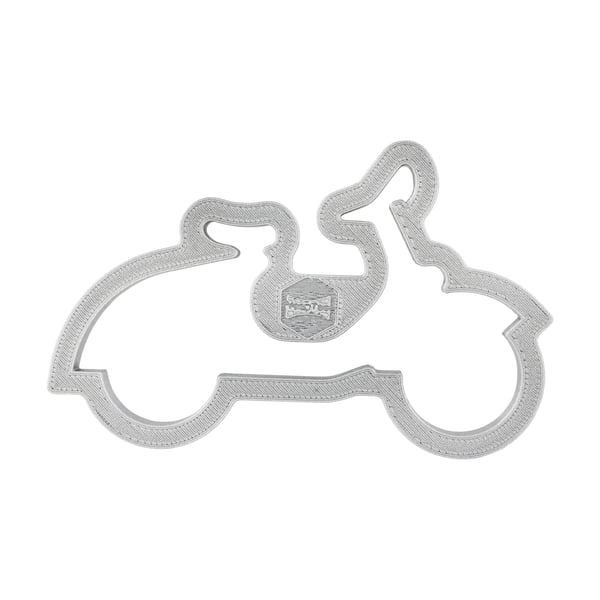 Keksausstechform mit Motiv Vespa Motorroller 