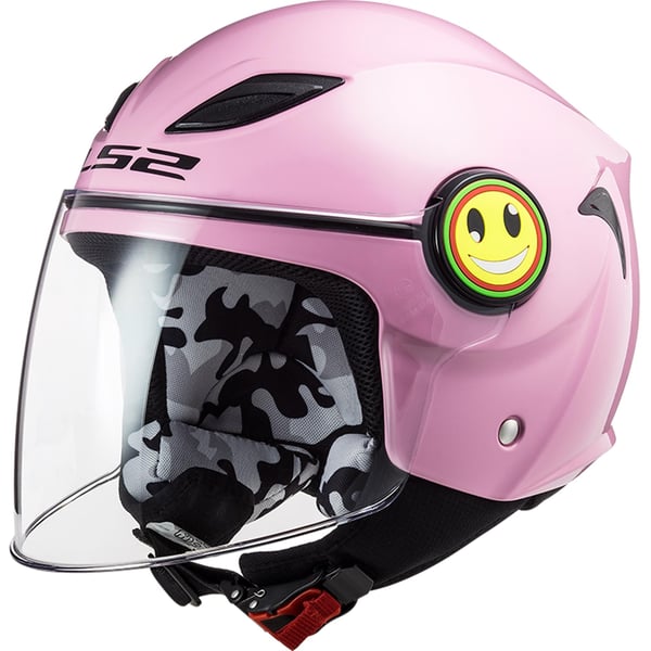 Kinderhelm LS2 Funny Gloss- pink- Gr- M- 49-50cm Jethelm