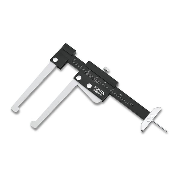 Messschieber TOPTUL zum Messen der Bremsscheibendicke und Reifenprofiltiefe 