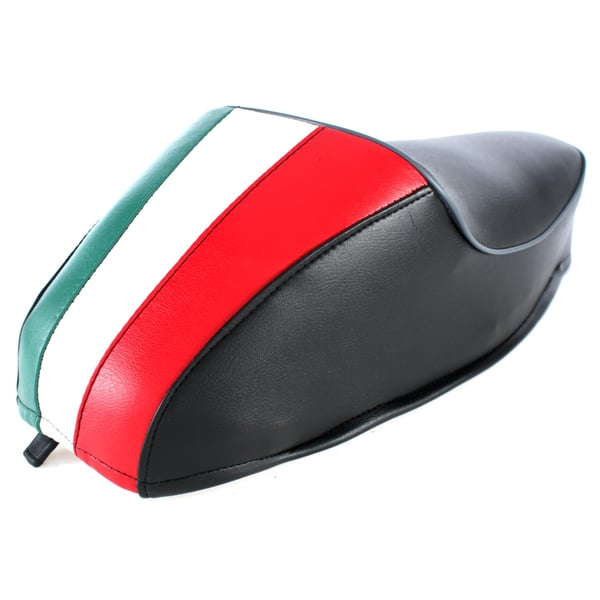 Monositzbank DIEFFE Tricolore Italy f�r Vespa 50-125-PV-ET3