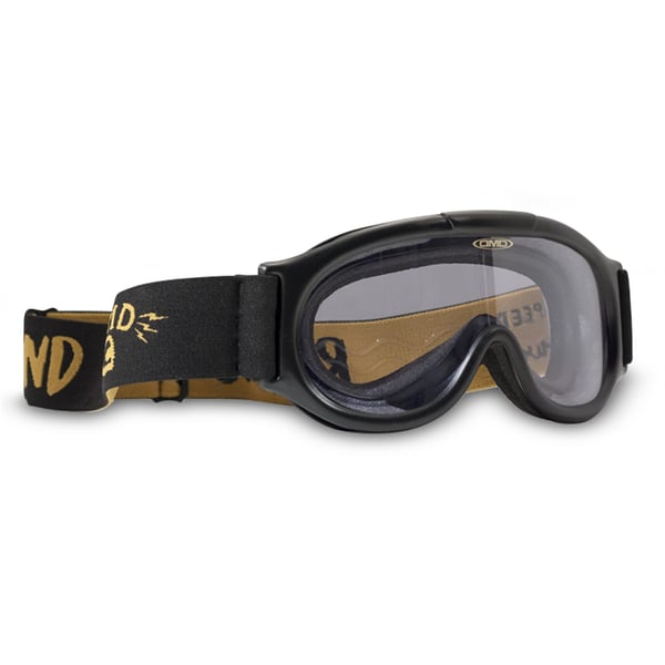 Motorradbrille DMD Ghost- schwarz 