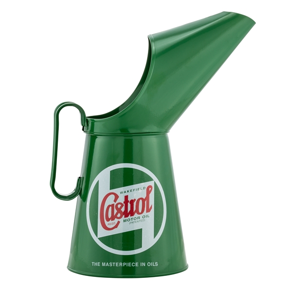 lknnchen CASTROL CLASSIC Pouring Jug Quart  unter Fahrzeuge & Teile > Fahrzeugersatzteile & -zubehr > Motorradzubehr