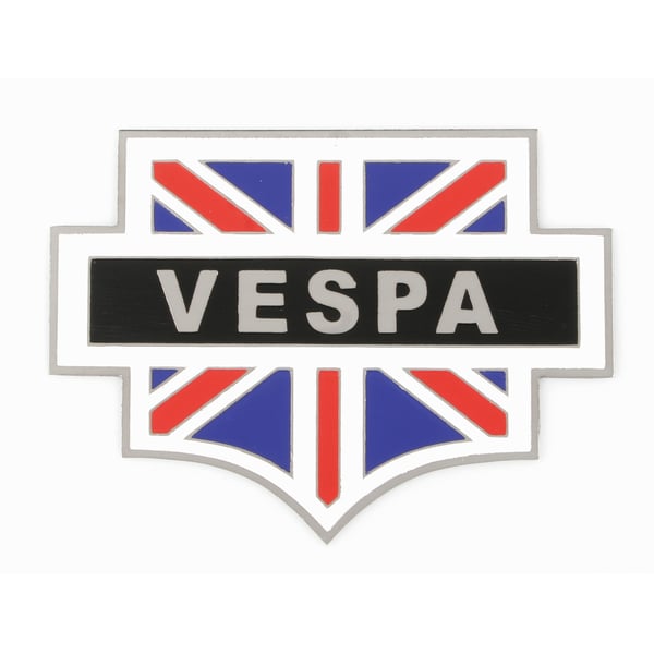 Plakette Vespa Union Jack 