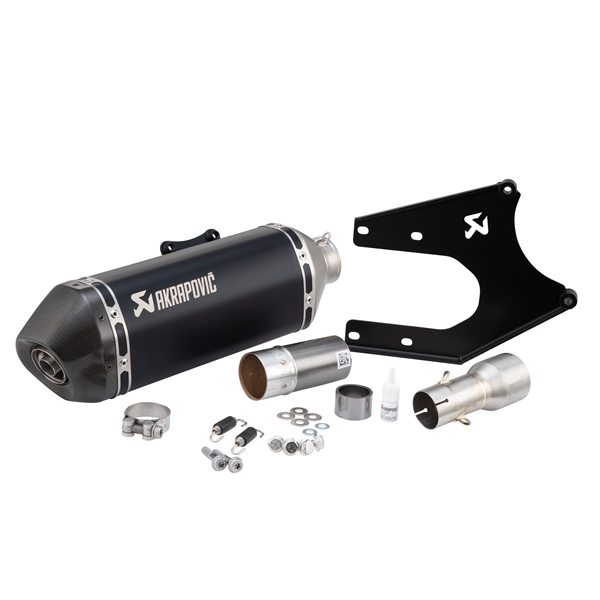 Rennauspuff AKRAPOVIC Black Edition SLIP-ON fr Vespa-PIAGGIO Primavera-Sprint 125-150ccm i-e- 3V 4T AC (Euro 5) fr Vespa-PIAGGIO Primavera-Sprint 125-150ccm i-e- 3V 4T AC (Euro 5) unter Fahrzeuge & Teile > Fahrzeugersatzteile & -zubehr > Motorradzubehr