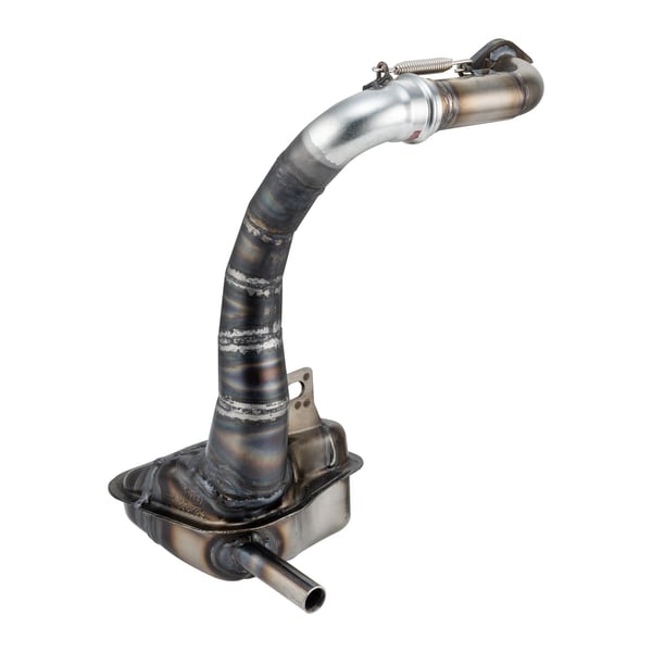 Rennauspuff DEXTER Classic Box 28 W1R- Stahl f�r Vespa 50-125-PV-ET3