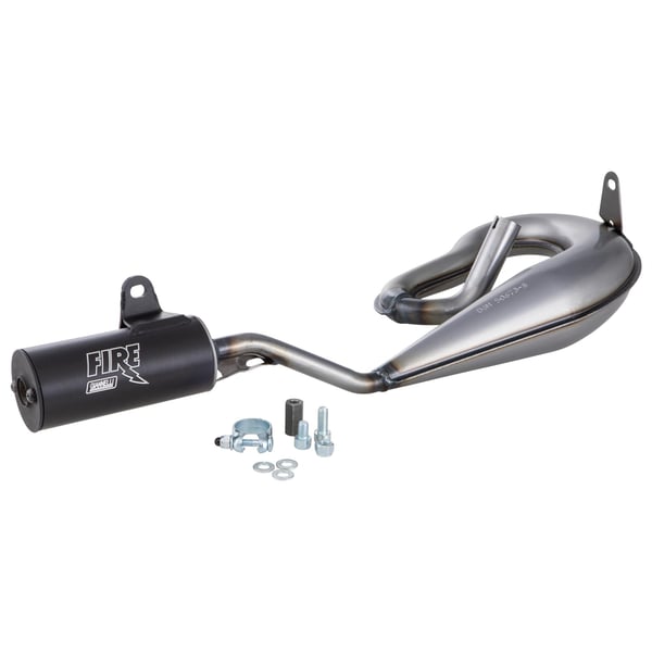 Rennauspuff GIANNELLI Fire f�r PIAGGIO CIAO-PX-SC-Bravo 50ccm 2T AC 50ccm 2T AC