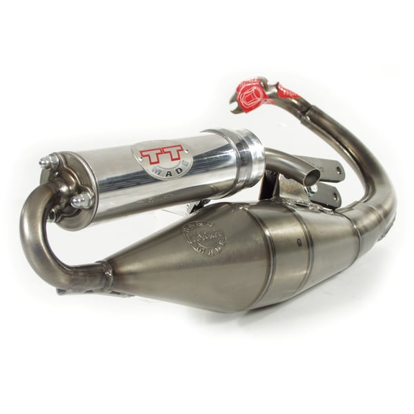 Rennauspuff LEOVINCE Handmade TT f�r KYMCO Top Boy