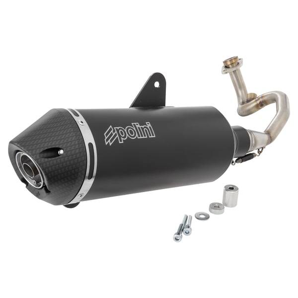Rennauspuff POLINI 190-0076 f�r Vespa GTS-GTS Super 125-150ccm 4T LC iGet (-16-20)