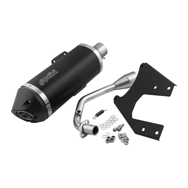 Rennauspuff POLINI 190-0078 f�r Vespa Primavera-Sprint 3V iGet 125-150ccm (-21-23)