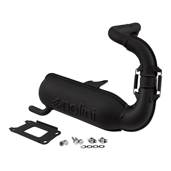 Rennauspuff POLINI 200-2031- Stahl f�r PIAGGIO Ape 50