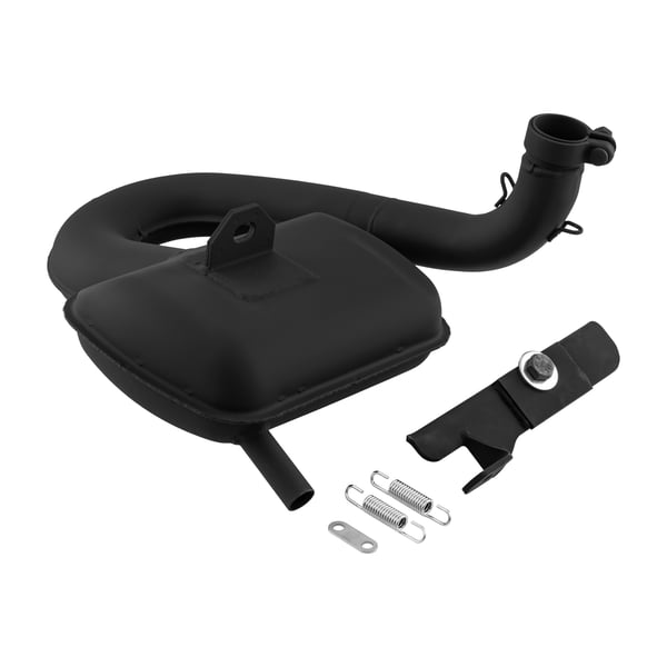 Rennauspuff SIP ROAD 3-0- Stahl schwarz f�r Vespa 125 VM-VN-150 VL-VB1T-VGL1T