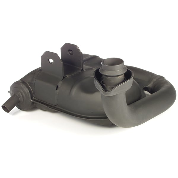 Rennauspuff SITO Plus 0243- Stahl schwarz f�r Vespa T5